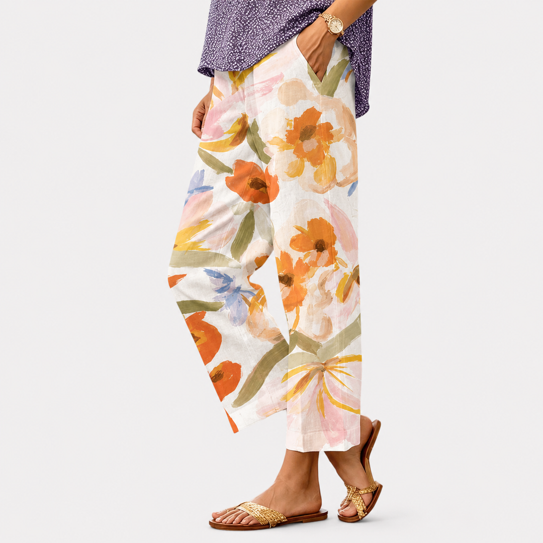 Women's Everyday Printed Trousers