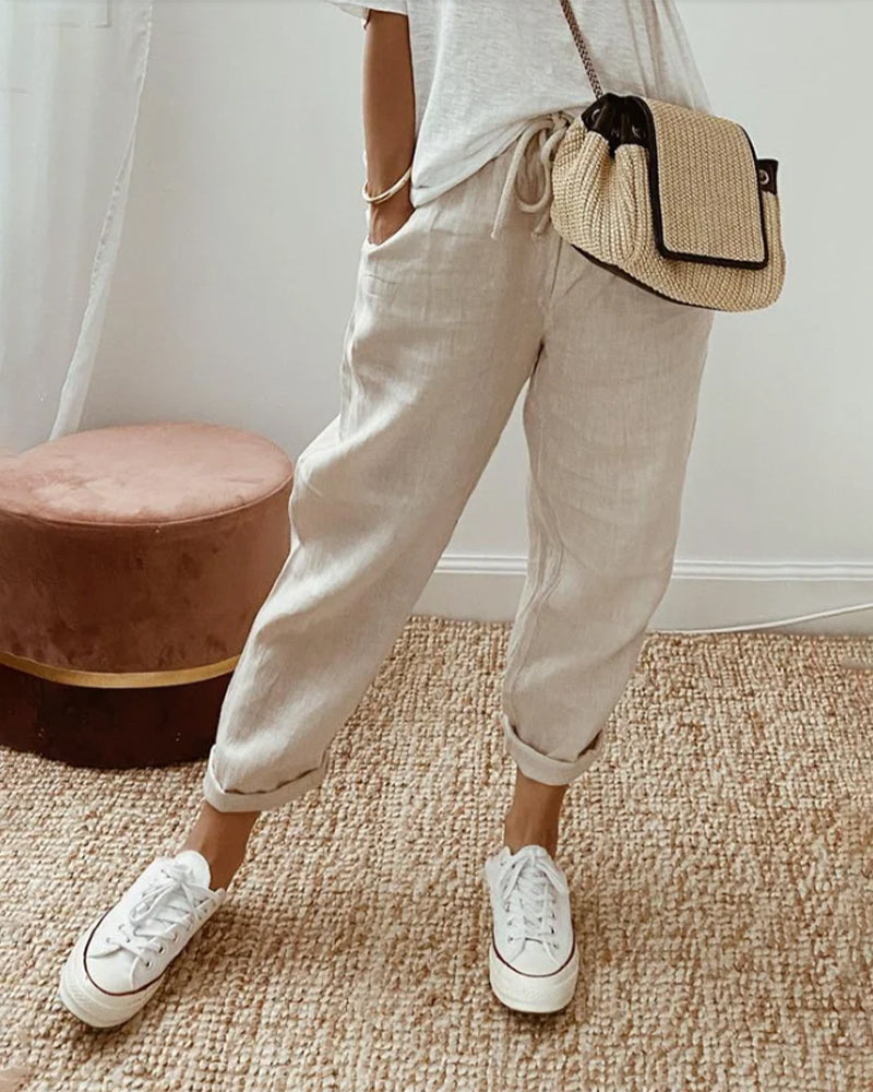 Comfortable and Elegant Fluid Pants