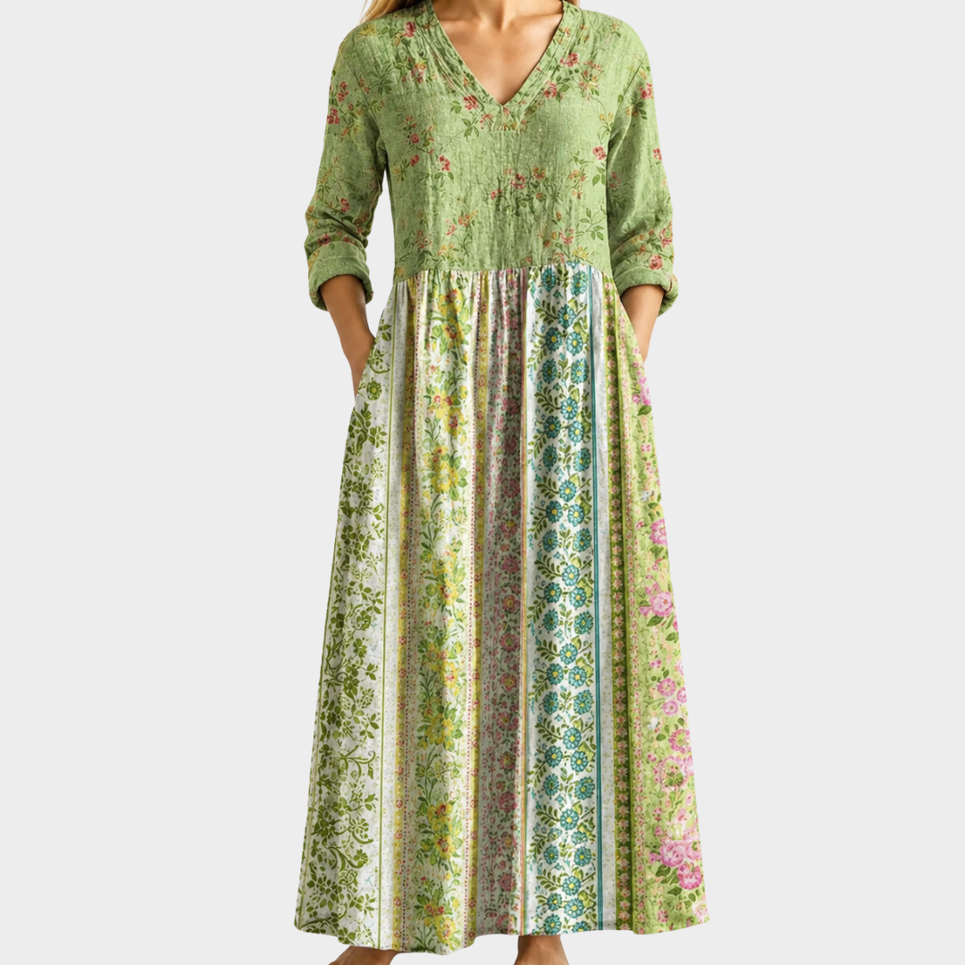Pocket Long Maxi Dress
