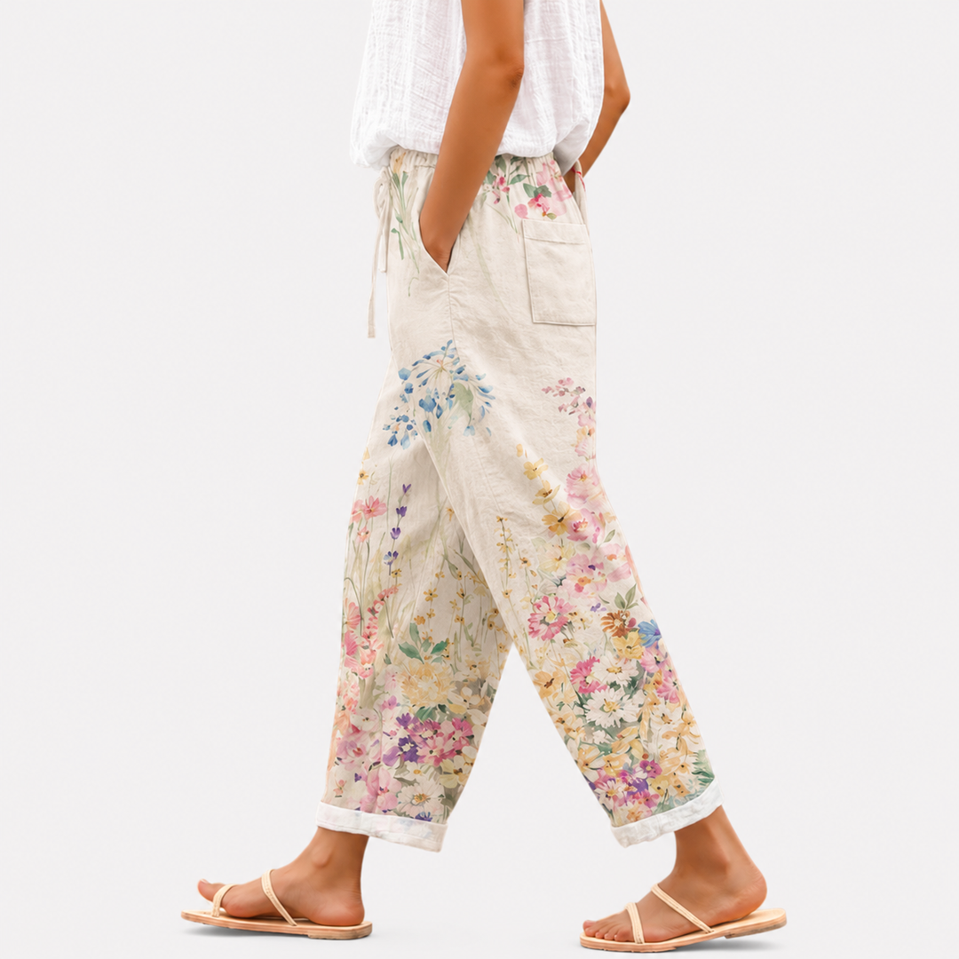 Women's Casual Printed Trousers