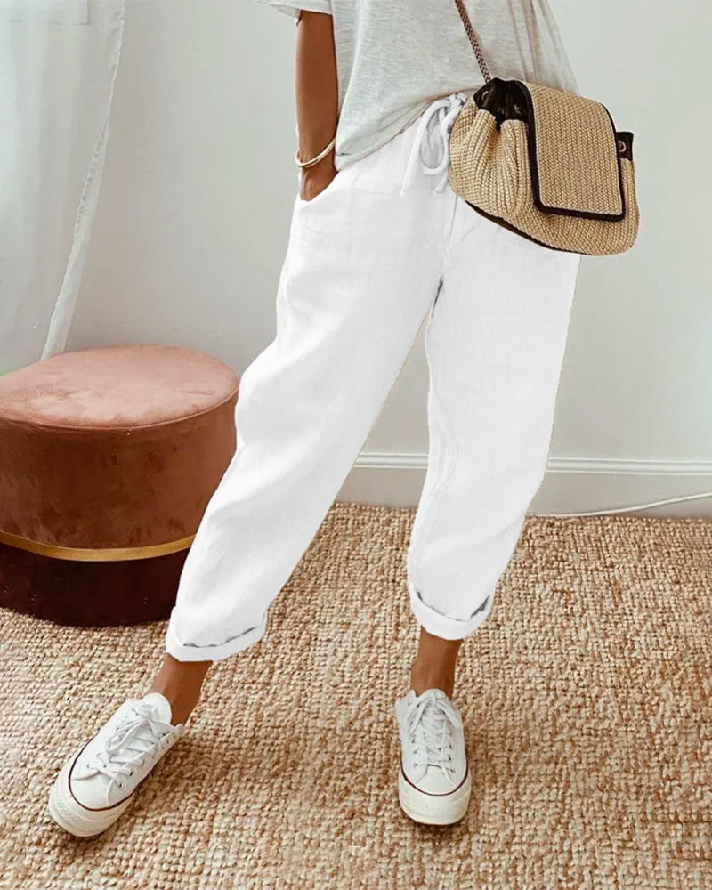 Comfortable and Elegant Fluid Pants