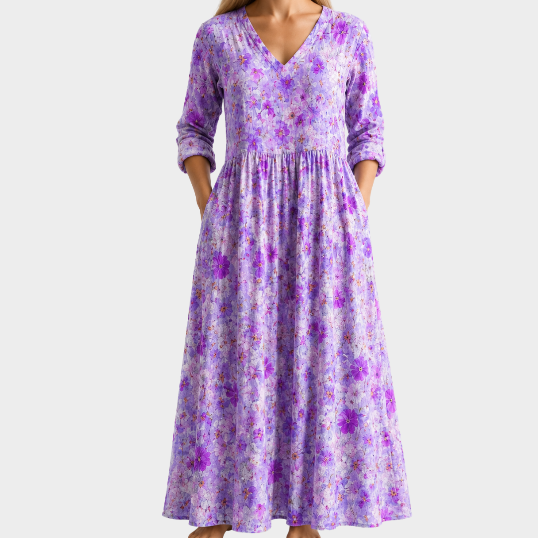Loose Printed Dress