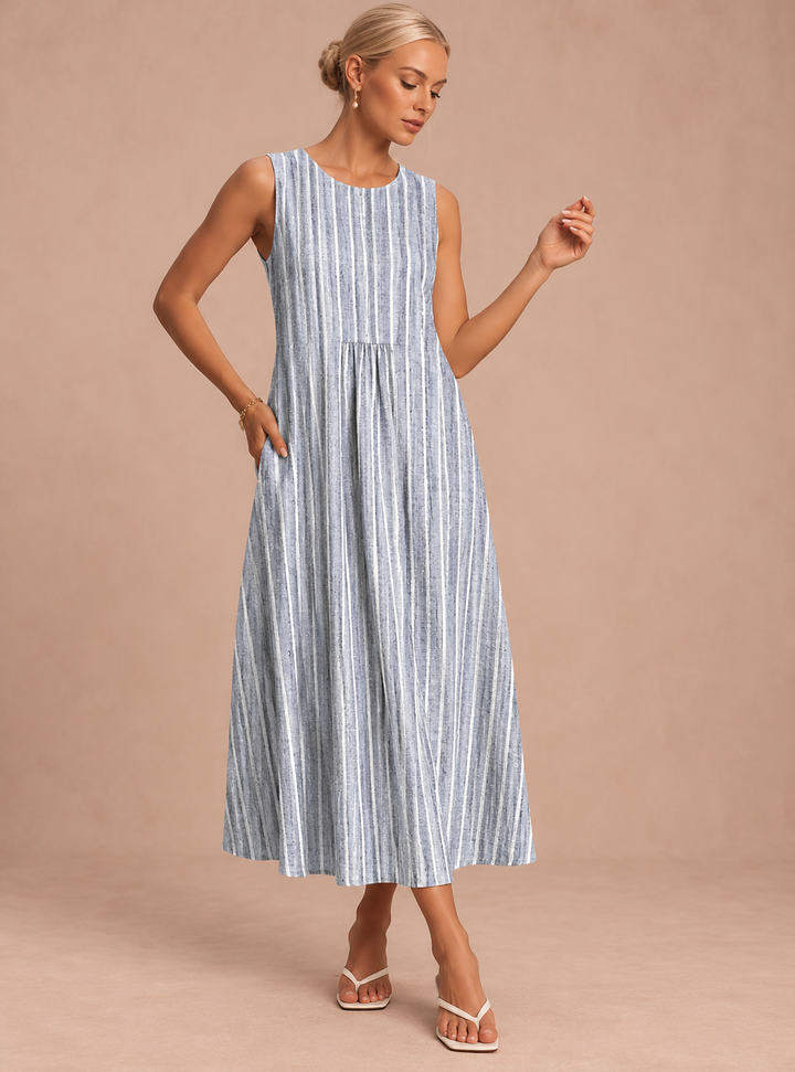 Comfortable Sleeveless Summer Dress