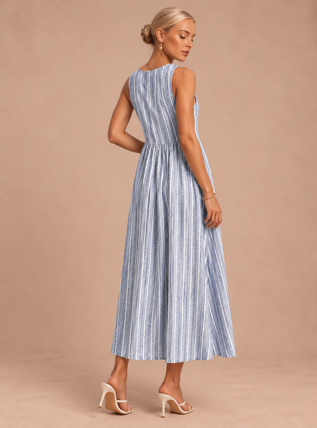 Comfortable Sleeveless Summer Dress