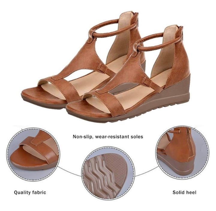 Amara - Vegan Leather Orthopaedic Sandals