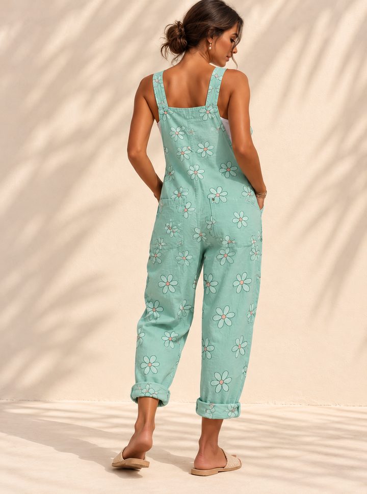 Comfortable Printed Jumpsuit