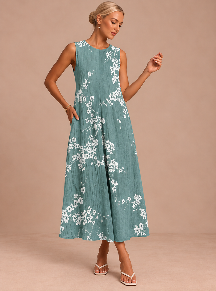 Comfortable Sleeveless Summer Dress