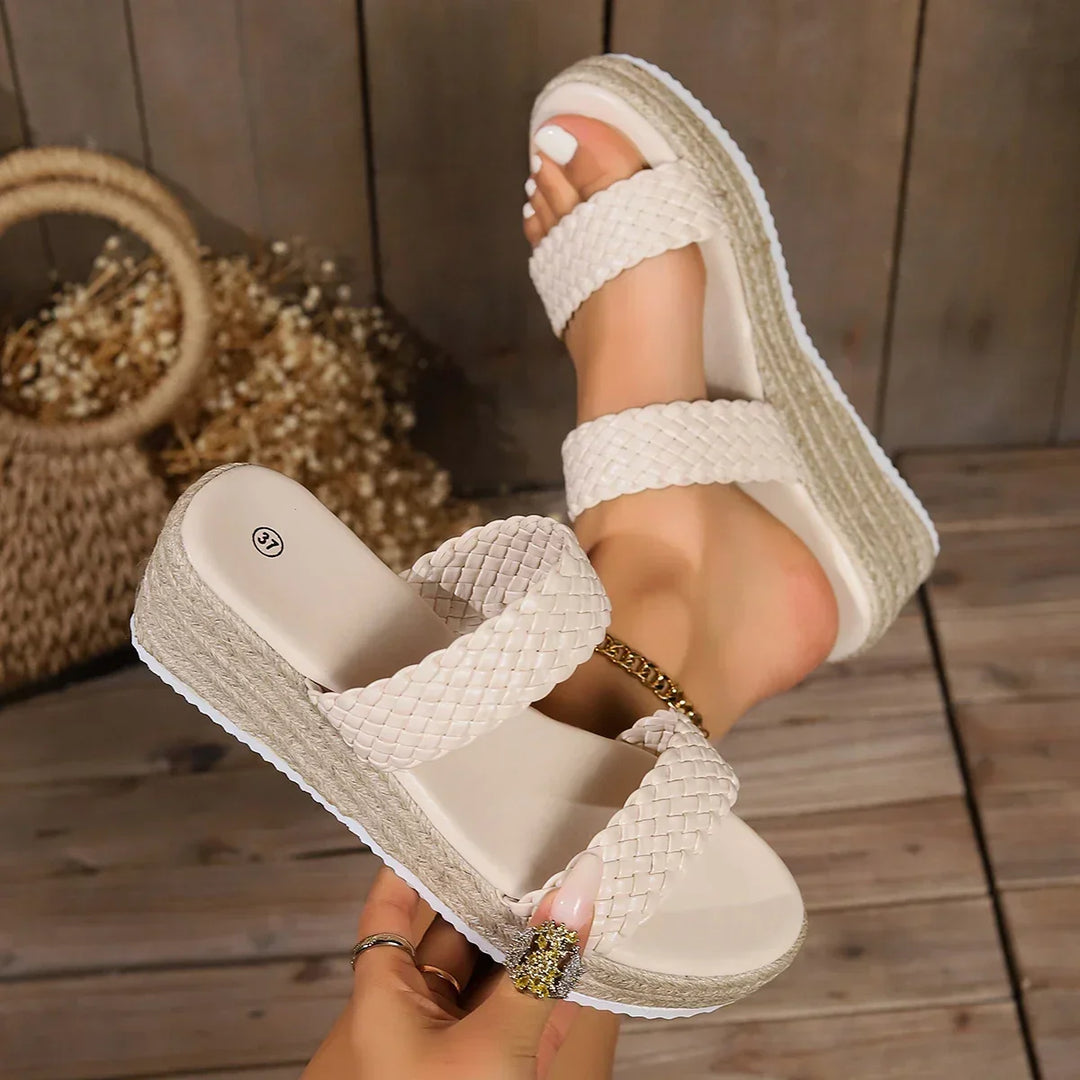 Roslyn - Stylish Comfortable Wedge Sandals