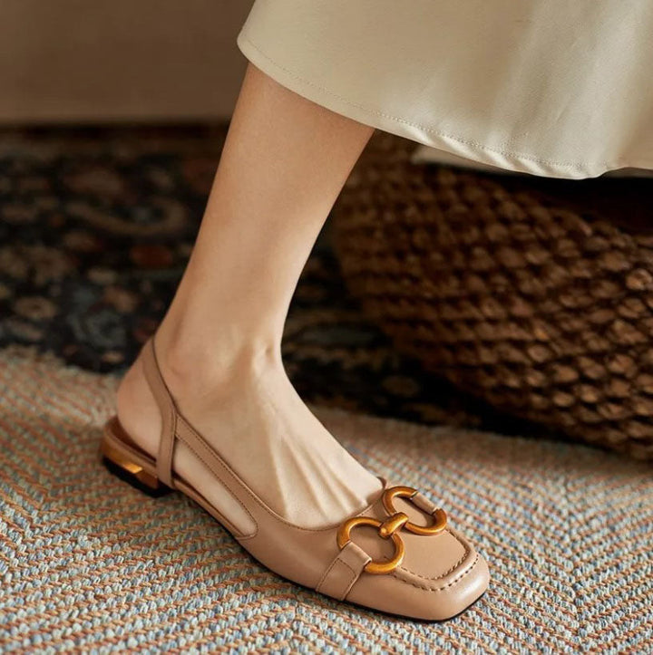 Bronwyn - Orthopaedic Leather Buckle Sandals