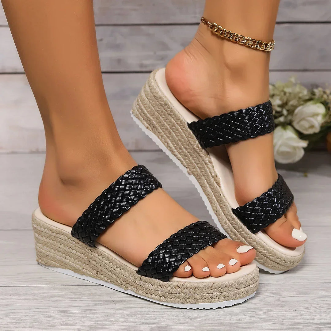 Roslyn - Stylish Comfortable Wedge Sandals