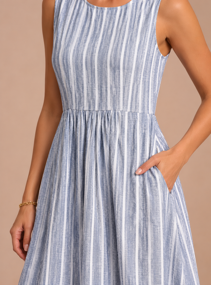Comfortable Sleeveless Summer Dress