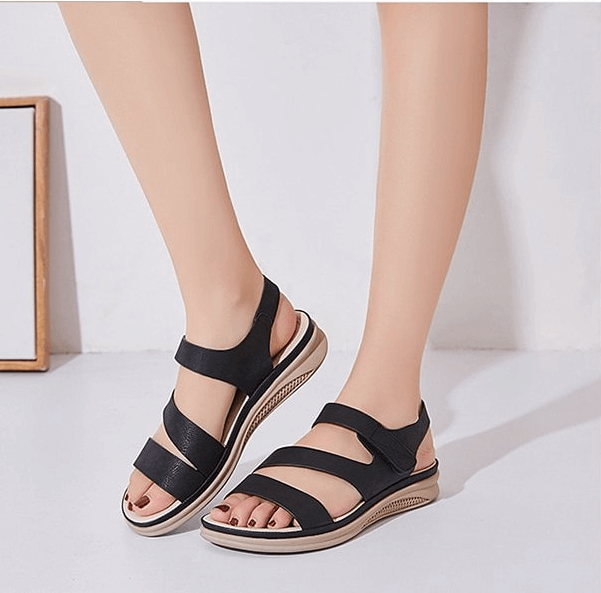 Alexis - Orthopaedic Wedge Sandals